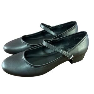 DV Dolce Vita Dollie Mary Jane Pumps Women 6.5 Black New Low Block Heel Strap